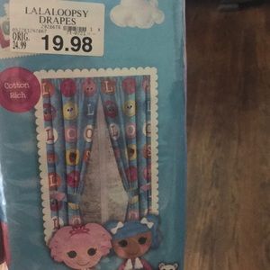 2 Window panels &Tie-backs